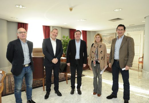 Turismo de Galicia e a Deputación da Coruña sentan as bases para a creación da mesa do camiño de Santiago na Provincia